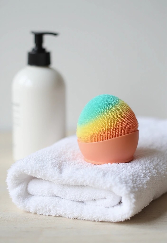 10 Must-Have Beauty Tools for Glowing Skin That Will Change Your Game! - 4. Silicone Face Brush