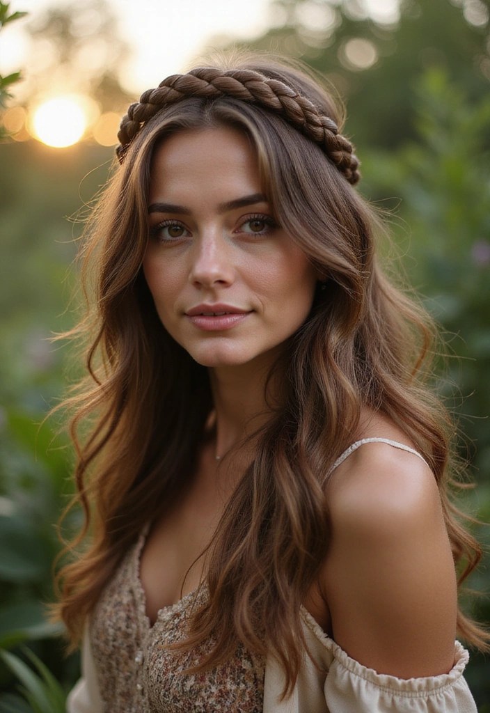 10 Quick Outdoor Hair Styles That Will Make You Look Effortlessly Gorgeous (Even on a Bad Hair Day!) - 2. Braided Crown