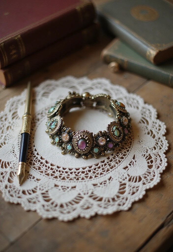 10 Stunning Ankle Bracelet Styles for Every Occasion (You Won't Believe #5!) - 7. Vintage-Inspired Ankle Bracelet