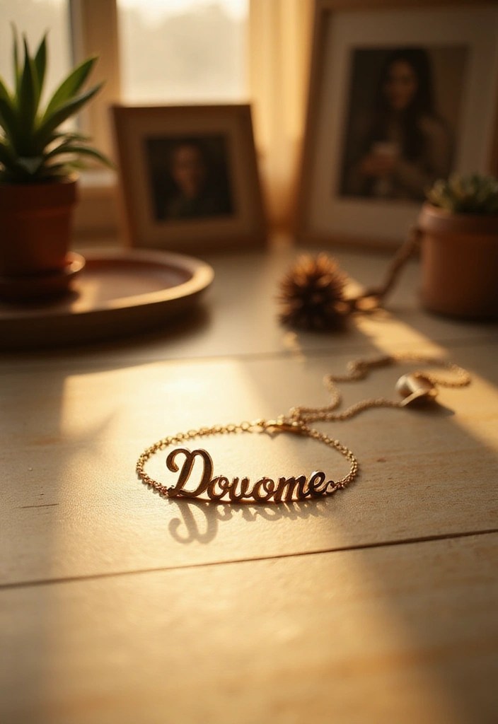 12 Trendy Ankle Jewels for Every Occasion (You Won't Believe #5!) - 6. Custom Name Anklets