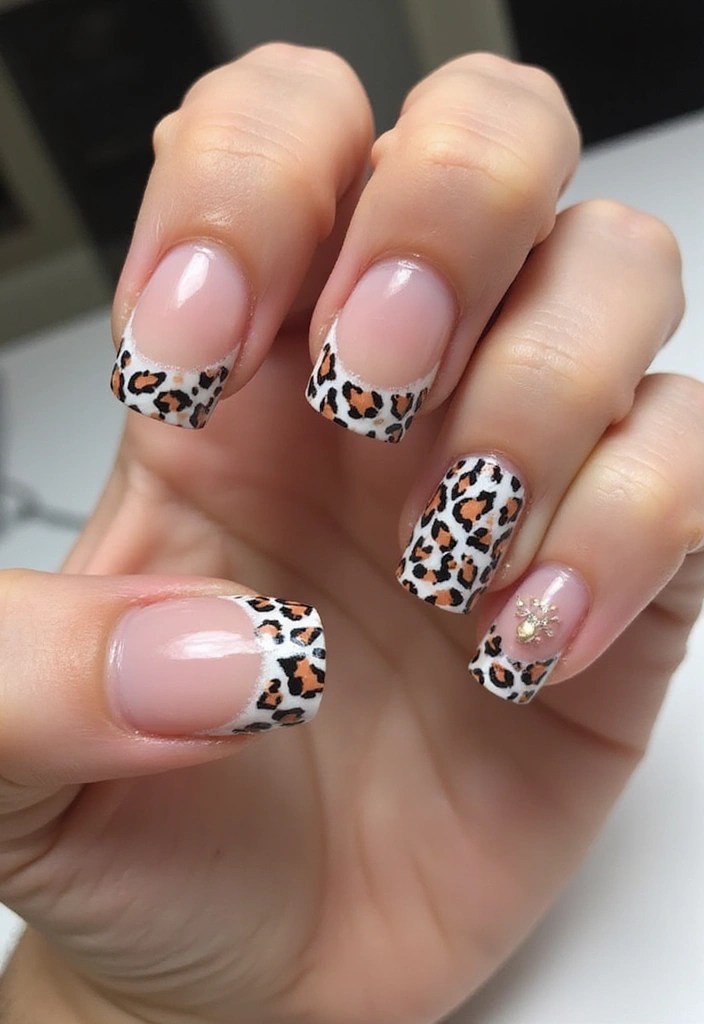 15 Chic French Nail Art Inspirations That Will Make Heads Turn! - 8. Animal Prints