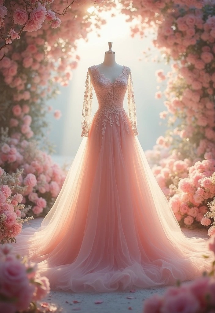 15 Must-Have Lacy Dresses to Transform Your Wardrobe (Don't Miss #8!) - 15. Lace and Tulle Dress