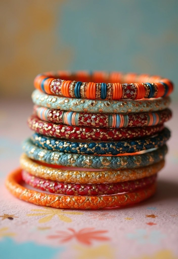 15 Stunning Bracelets for Every Occasion That Will Elevate Your Style! - 13. Stackable Bangles