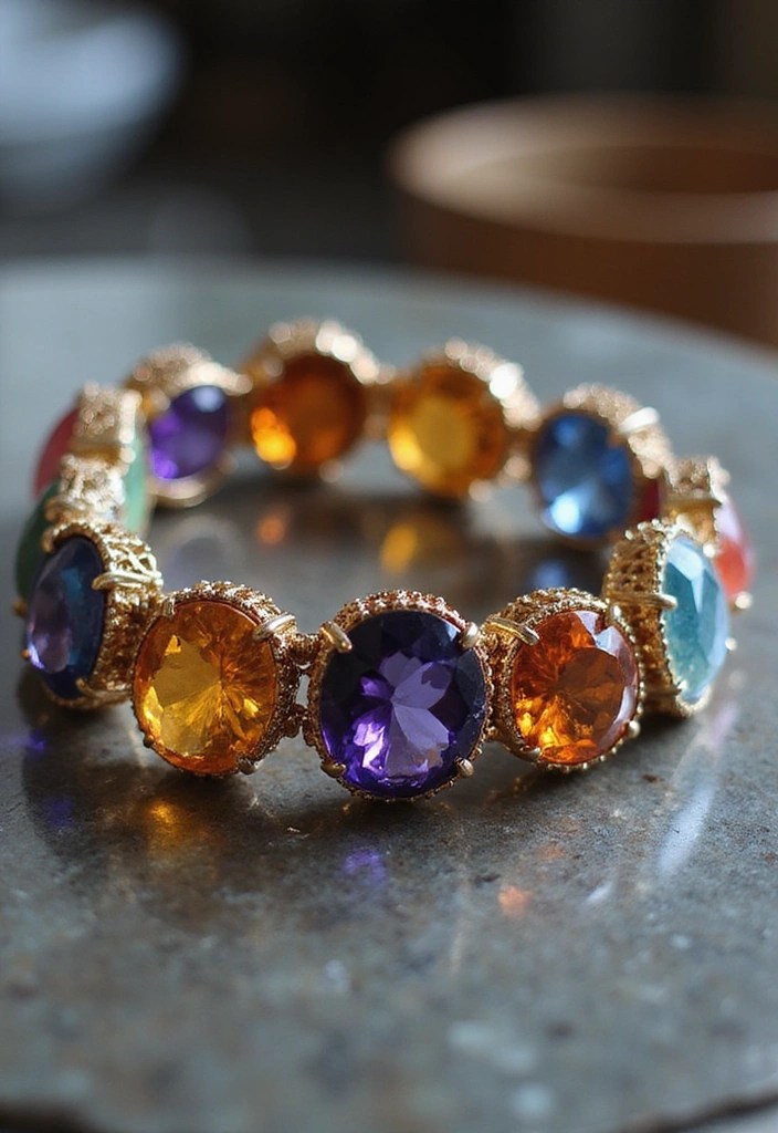 15 Stunning Bracelets for Every Occasion That Will Elevate Your Style! - 14. Gemstone Bracelet