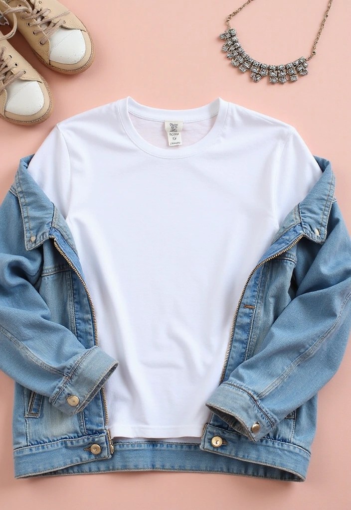 22 Versatile Pieces for Your Women's Travel Capsule Wardrobe (Don't Miss #12!) - 1. Classic White Tee