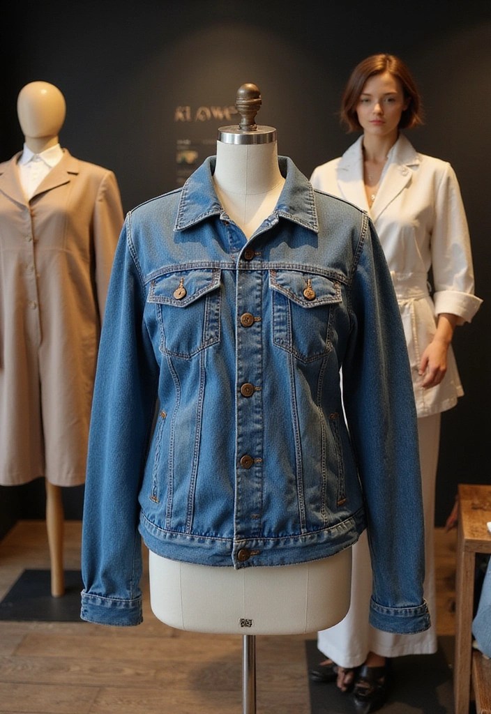 22 Versatile Pieces for Your Women's Travel Capsule Wardrobe (Don't Miss #12!) - 15. Classic Denim Jacket