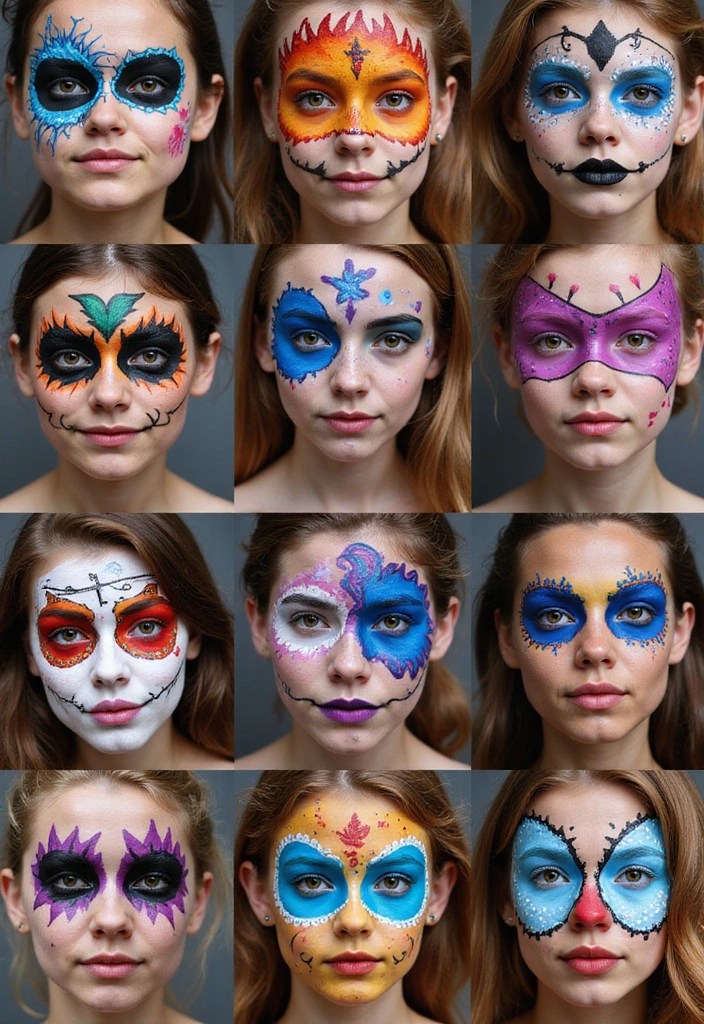 7 Creative Body Art Ideas You Can DIY at Home - 7. Fun with Face Paint