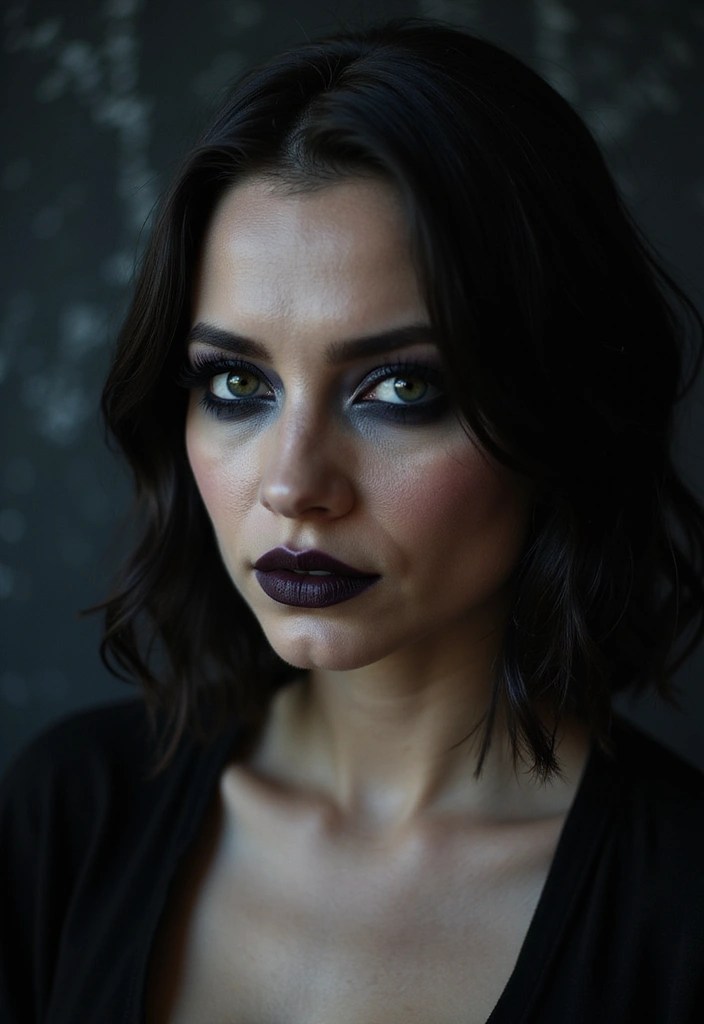 Dive into Dark Fantasy: 15 Siren-Inspired Beauty Looks You Must Try! - 2. Dark Depths