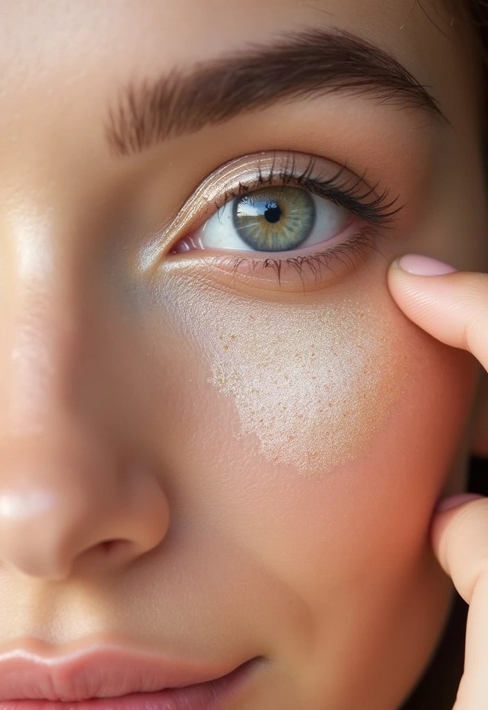 Dusty Rose Eyeshadow Tutorial for a Soft Glam Look - Step 5: Highlight the Inner Corner