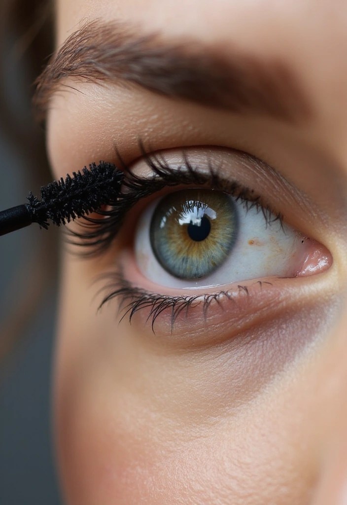 Dusty Rose Eyeshadow Tutorial for a Soft Glam Look - Step 7: Mascara for Volume