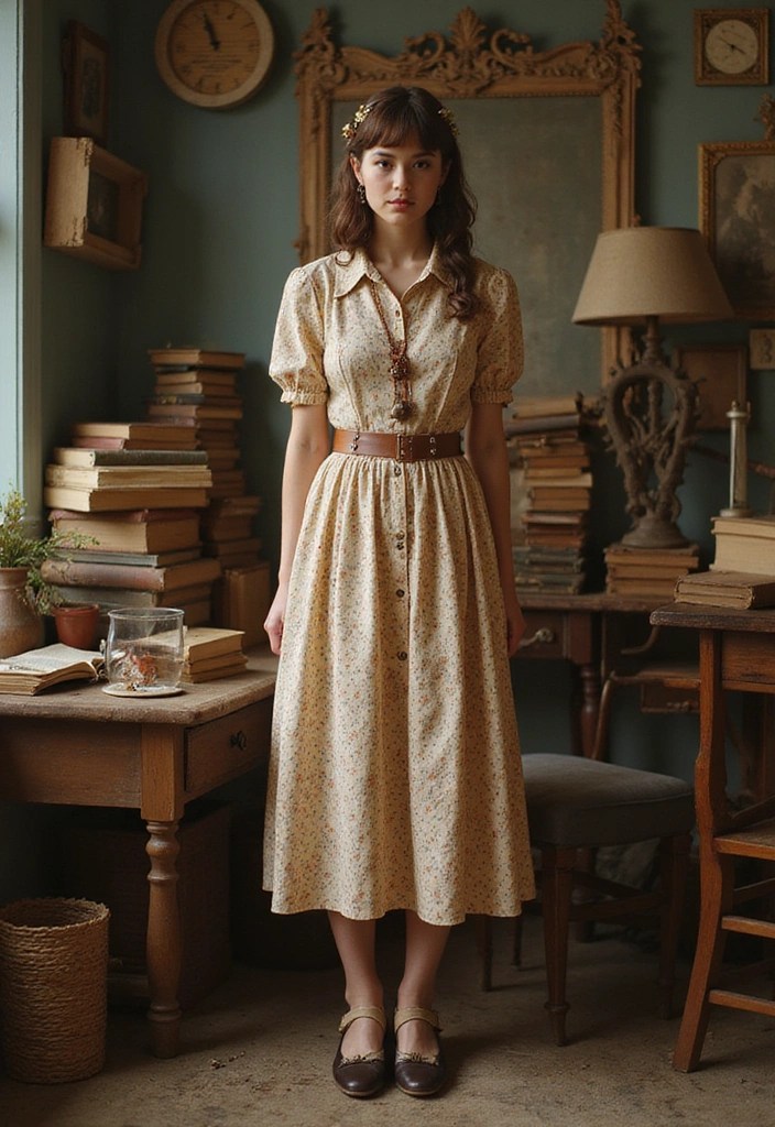 One Dress, Five Looks: Unlock the Secrets to Endless Outfit Possibilities! - 9. Vintage Twist: Retro Styling Techniques