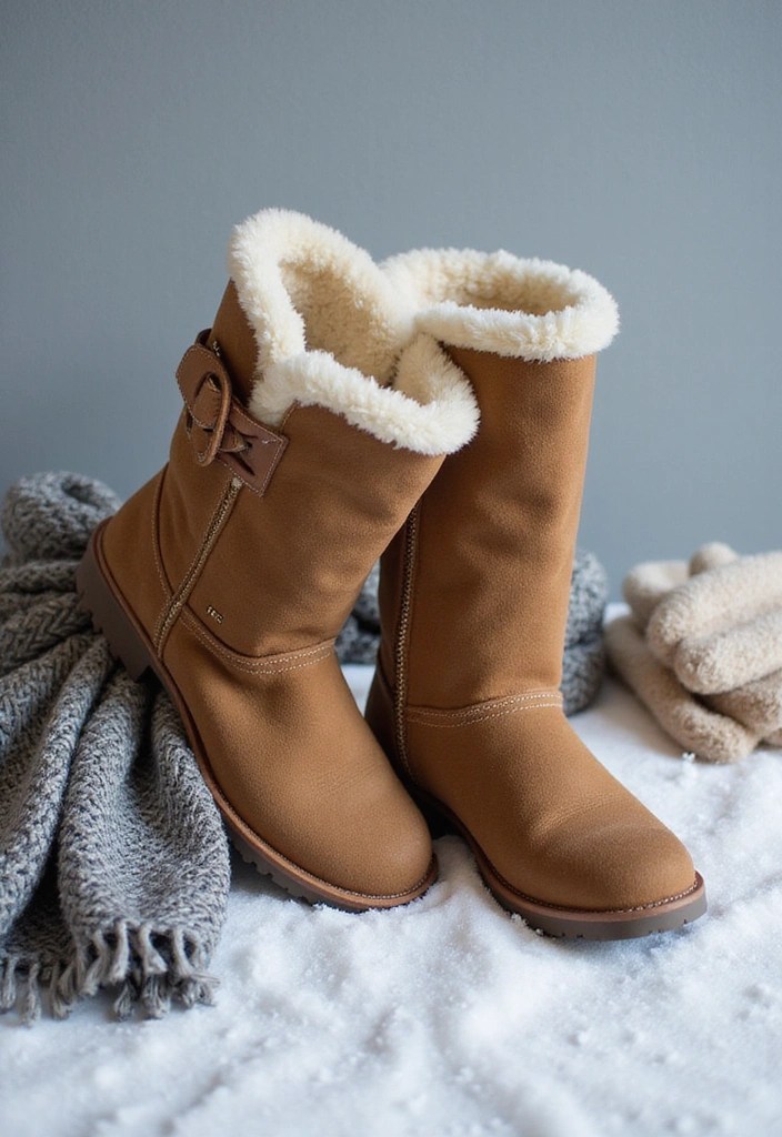 Step into Style: 15 Comfy Yet Chic Women Shoes You Must Have! - 13. Cozy Winter Boots