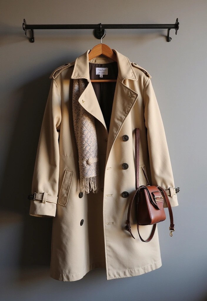 The Ultimate Guide to Classic Wardrobe Staples Every Woman Needs! - 6. Chic Trench Coat