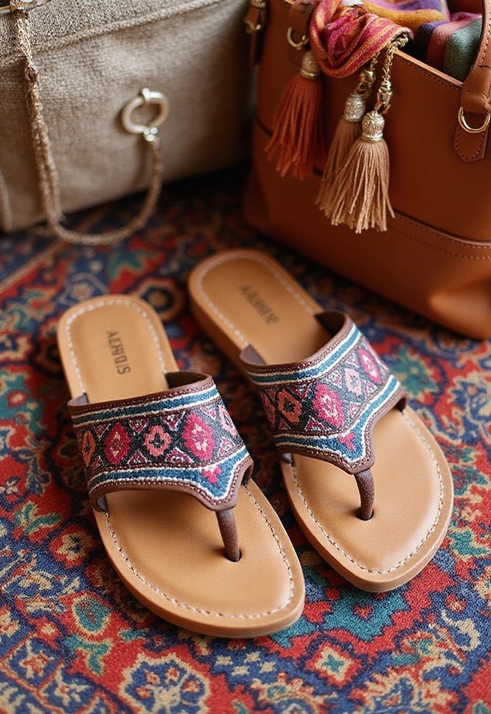 The Ultimate Guide to Fisherman Sandals: 10 Must-Have Styles for Your Wardrobe! - 6. Bohemian Fisherman Sandals