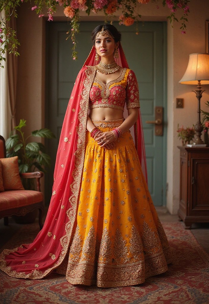 12 Timeless Styles for an Ethnic Elegant Look That Never Go Out of Fashion! - 6. Lehenga Choli