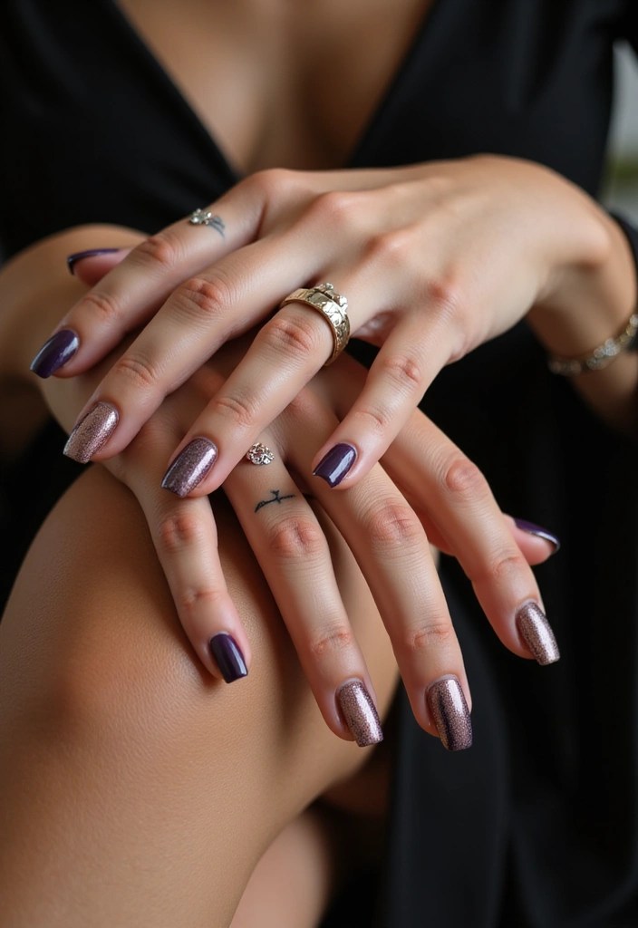 15 Trendy Nail Art & Mini Tattoo Combos You’ll Regret Not Trying - 15. Statement Jewels