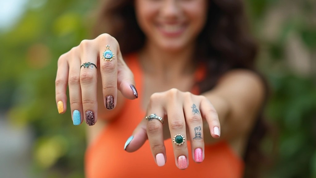 15 Trendy Nail Art & Mini Tattoo Combos You’ll Regret Not Trying