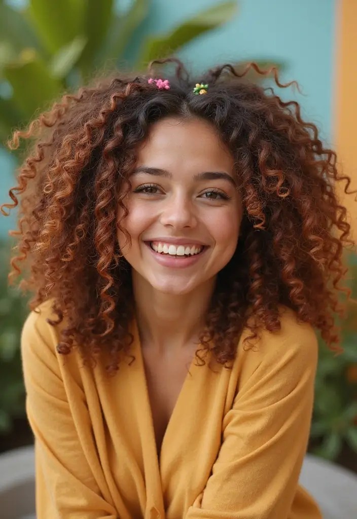 Discover the Best Hair Colors for Your Unique Skin Tone and Hair Type! - 8. Rocking the Natural Look: Hair Colors for Curly Hair