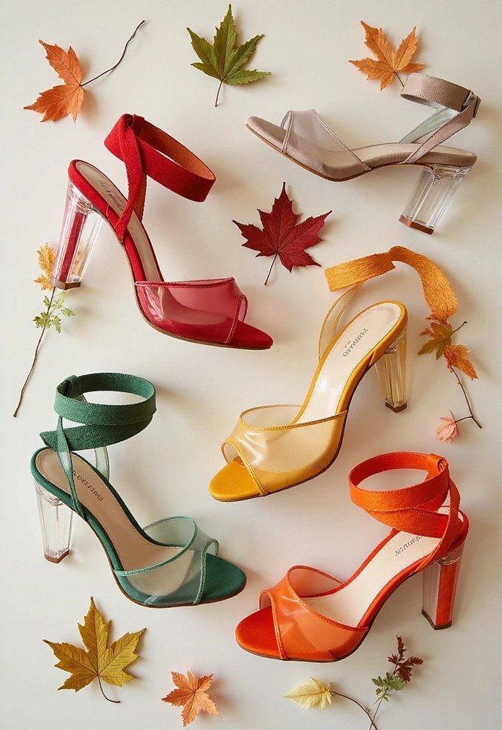 Lucite Heels with a Twist: 15 Ribbon Ideas That Would Make Marilyn Monroe Proud! - 14. Seasonal Themes