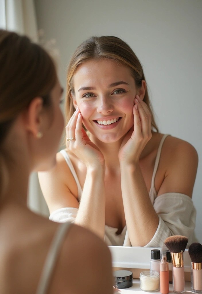 Soft Glam Makeup for Zoom Meetings That Pop on Camera! - 2. Softly Sculpted Cheeks