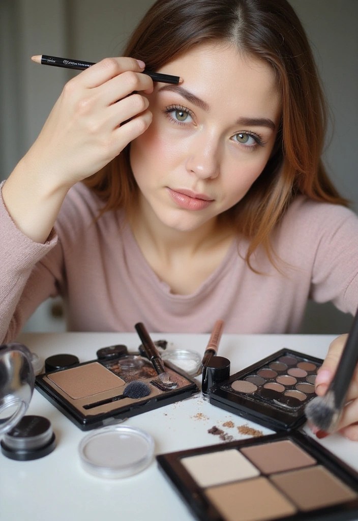 Soft Glam Makeup for Zoom Meetings That Pop on Camera! - 4. Defined Brows for Structure