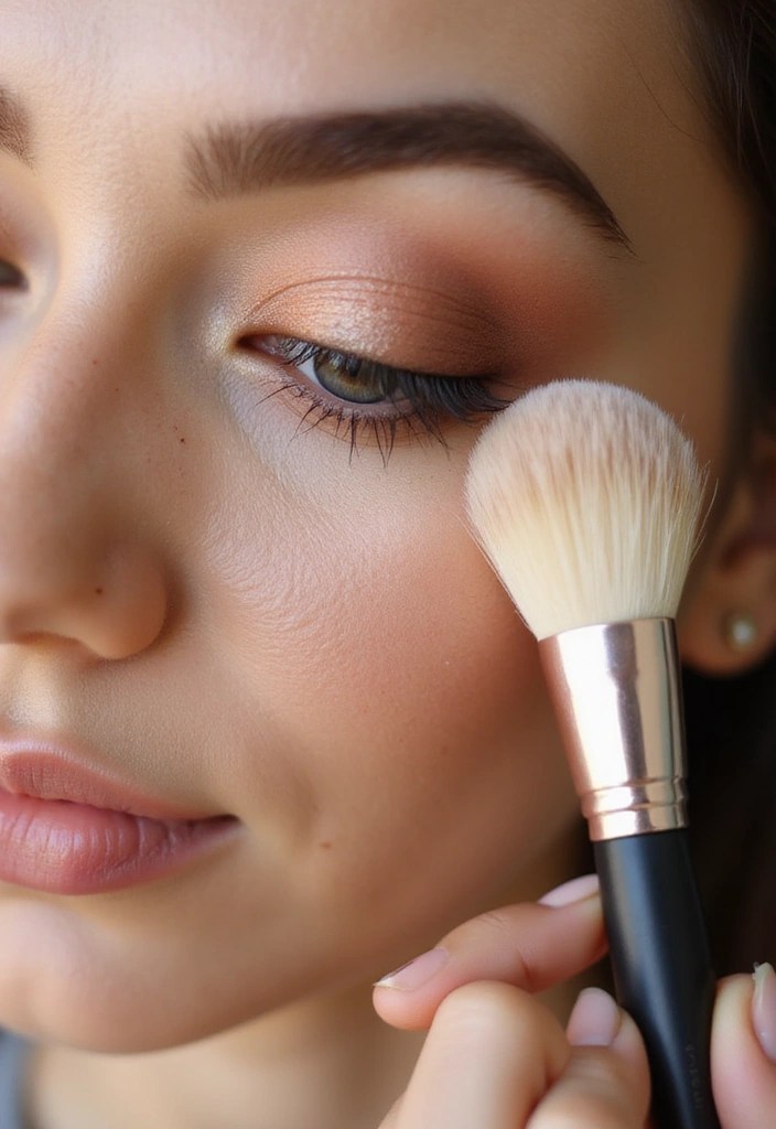 Soft Glam Makeup for Zoom Meetings That Pop on Camera! - 8. Mastering the Art of Blending