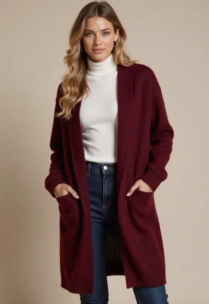 10 Genius Dressing Tricks Every Woman Can Use to Instantly Look Slimmer - 2. Layer with Long Cardigans