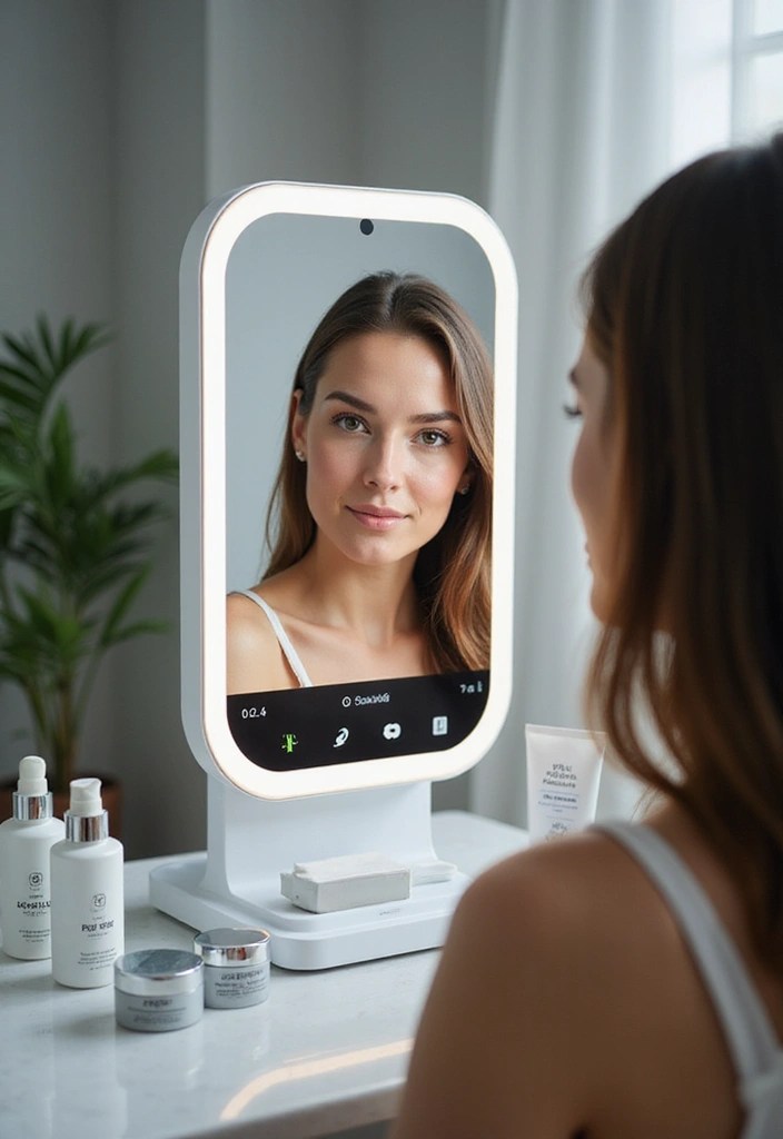 10 Smart Mirrors & Makeup Tech Every Busy Woman Needs (You Won't Believe #5!) - 1. The Mirror That Analyzes Your Skin