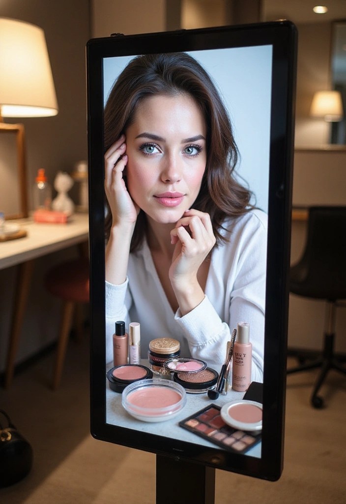 10 Smart Mirrors & Makeup Tech Every Busy Woman Needs (You Won't Believe #5!) - 4. Smart Mirrors with Virtual Try-On Features