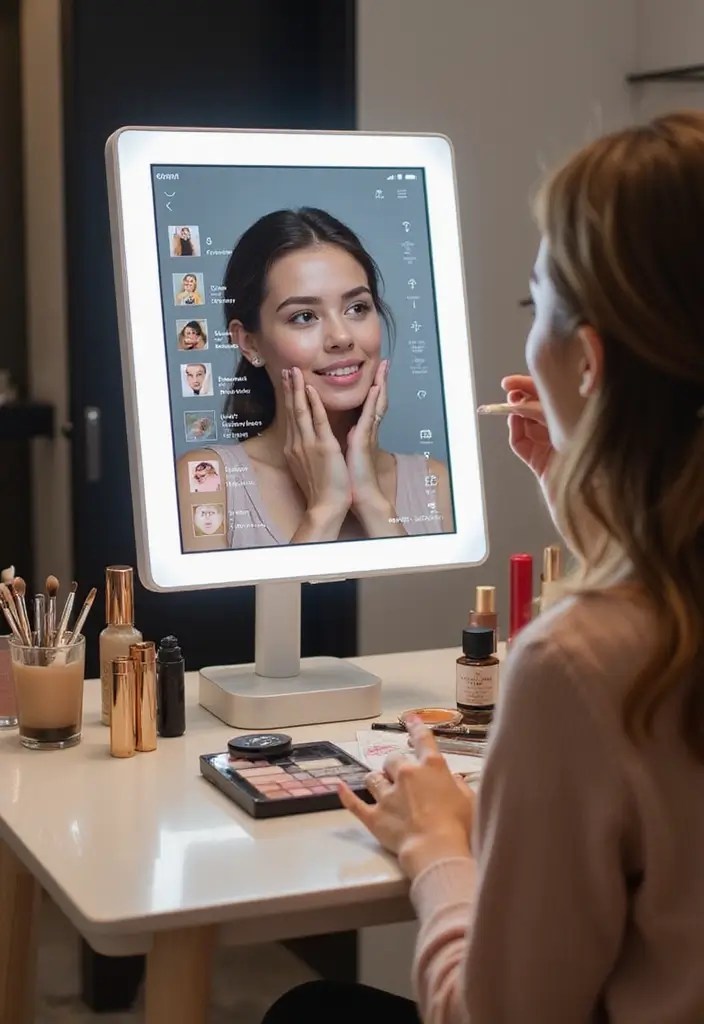 10 Smart Mirrors & Makeup Tech Every Busy Woman Needs (You Won't Believe #5!) - 5. The Smart Mirror That Remembers Your Looks (You Won't Believe #5!)