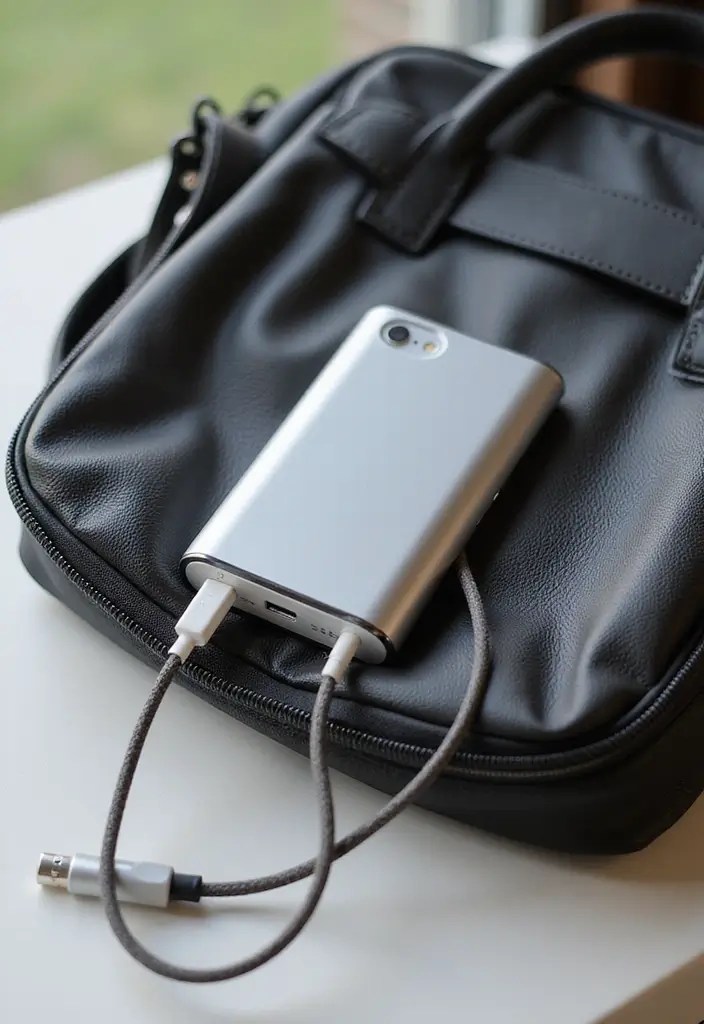 11 Bag Essentials Every Woman Needs – From Beauty to Survival - 8. Phone Charger or Power Bank