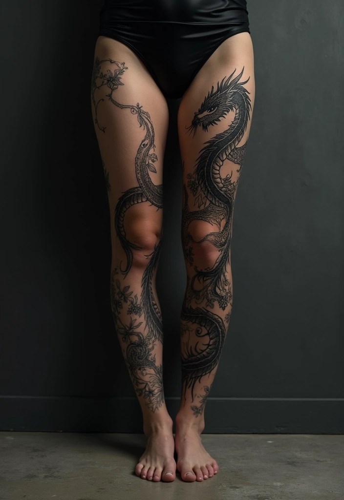 15 Dark Ornamental Tattoos That Make a Bold Statement (You Won't Believe #5!) - 14. Folklore and Mythology