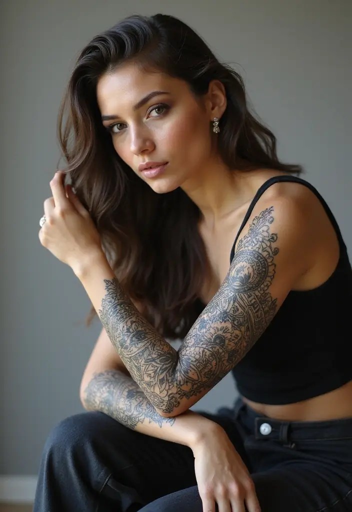 15 Dark Ornamental Tattoos That Make a Bold Statement (You Won't Believe #5!) - 6. Intricate Mandalas