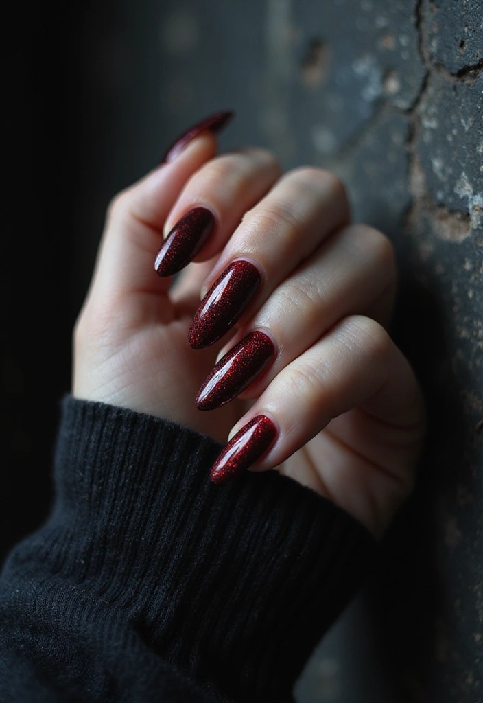 16 Creepy and Trendy Halloween Nail Art Ideas You Need to Try This Year! - 11. Vampire Fangs