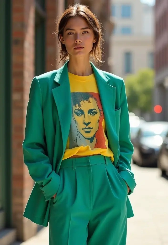 2025 Chic Streetwear Remix: Maximalist Layers & Techwear Tailoring You Can’t Ignore! - The Color Palette: Embrace Vibrancy