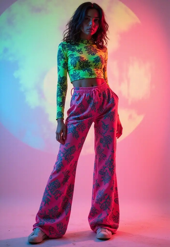 Dare to Dazzle: Neon Streetwear That Adapts to Your Every Mood! - 7. Neon Prints and Patterns