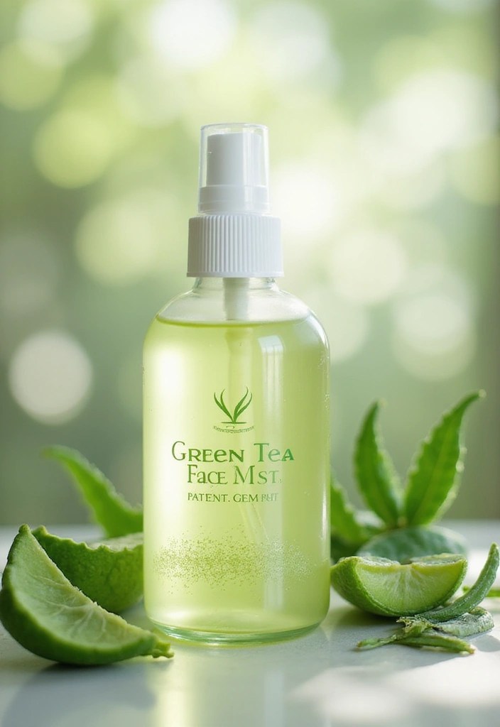 From Pantry to Vanity: Natural Skincare You Can Make at Home - 10. Green Tea Face Mist