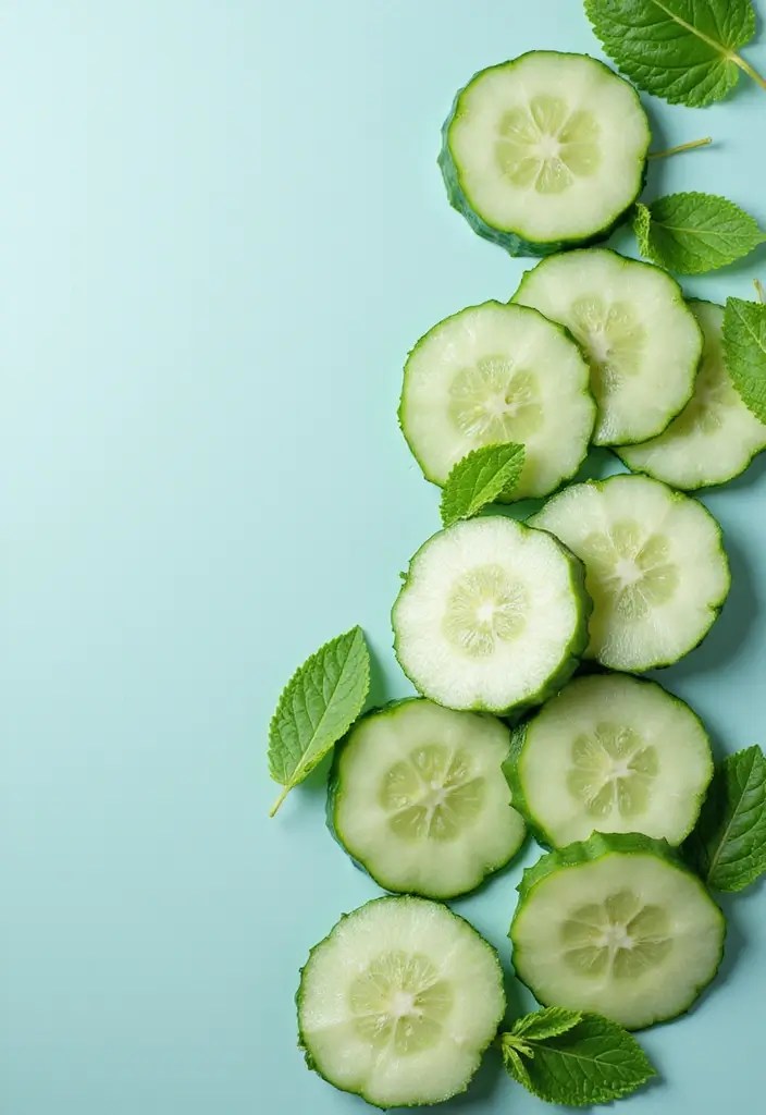 From Pantry to Vanity: Natural Skincare You Can Make at Home - 6. Cucumber Eye Pads for Puffiness