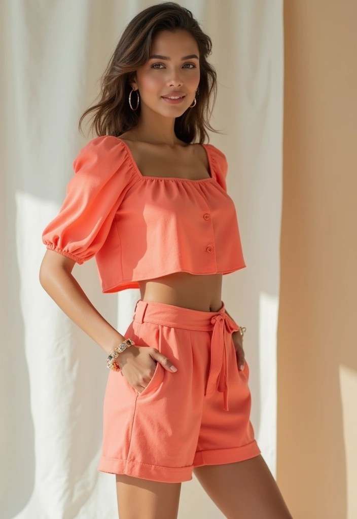 From Sweet to Stunning: Top 15 HOCO Dress Trends to Flaunt! - 5. Chic Two-Piece Sets