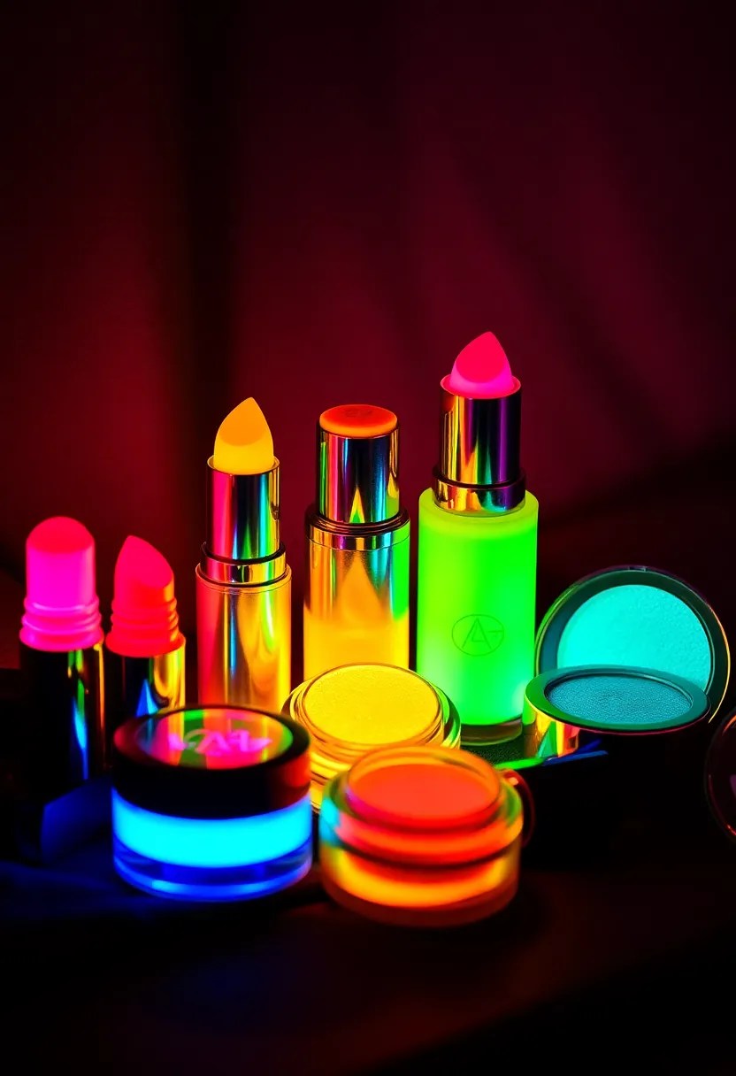 Step Into the Future: Holo-Realism Makeup Trends Set to Blow Up in 2026! - 14. Glow-in-the-Dark Makeup