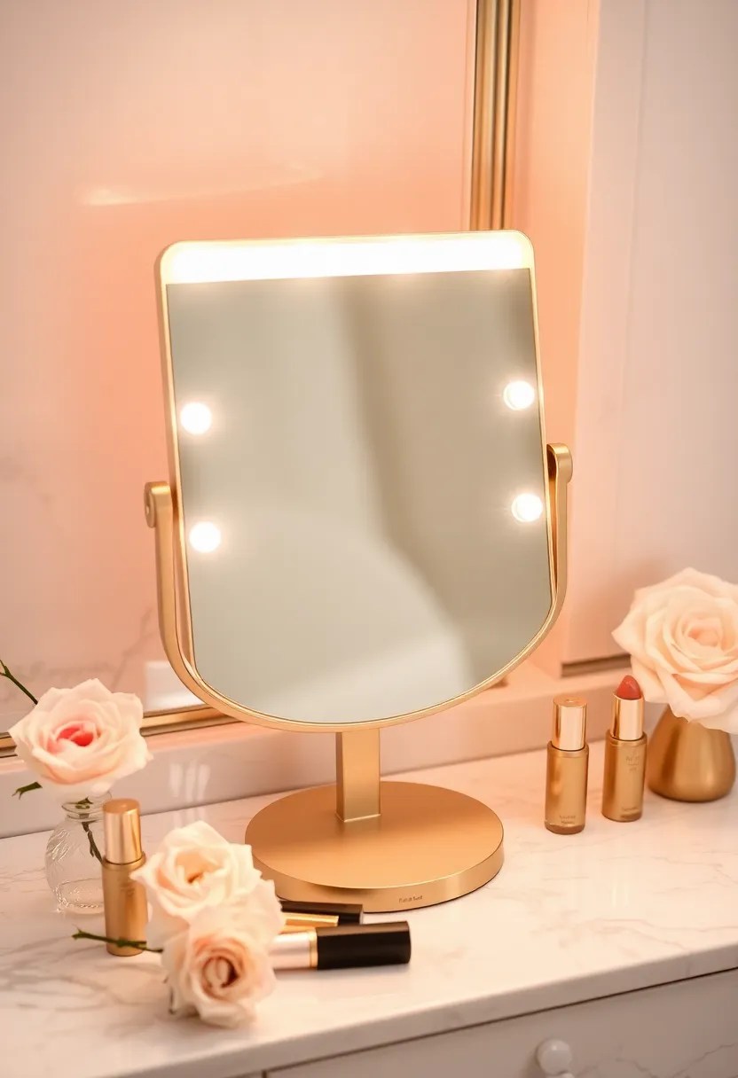 Step Into the Future: Holo-Realism Makeup Trends Set to Blow Up in 2026! - 16. Light-Up Makeup Mirrors