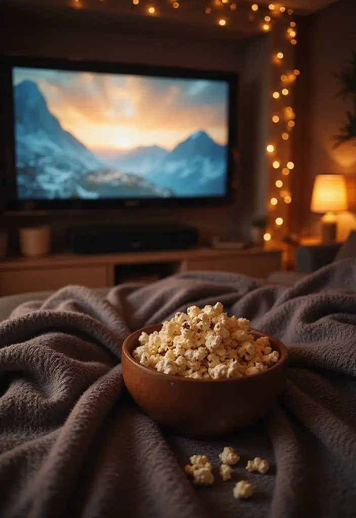 Sunday Reset: Simple Self-Care Habits to Refresh Your Body & Mind - 10. Cozy Movie Night