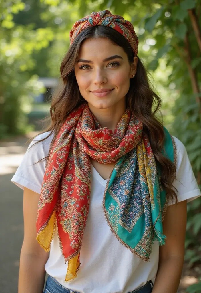 15 Hair Accessories You Didn't Know You Needed (But Will Love!) - 4. Hair Scarves