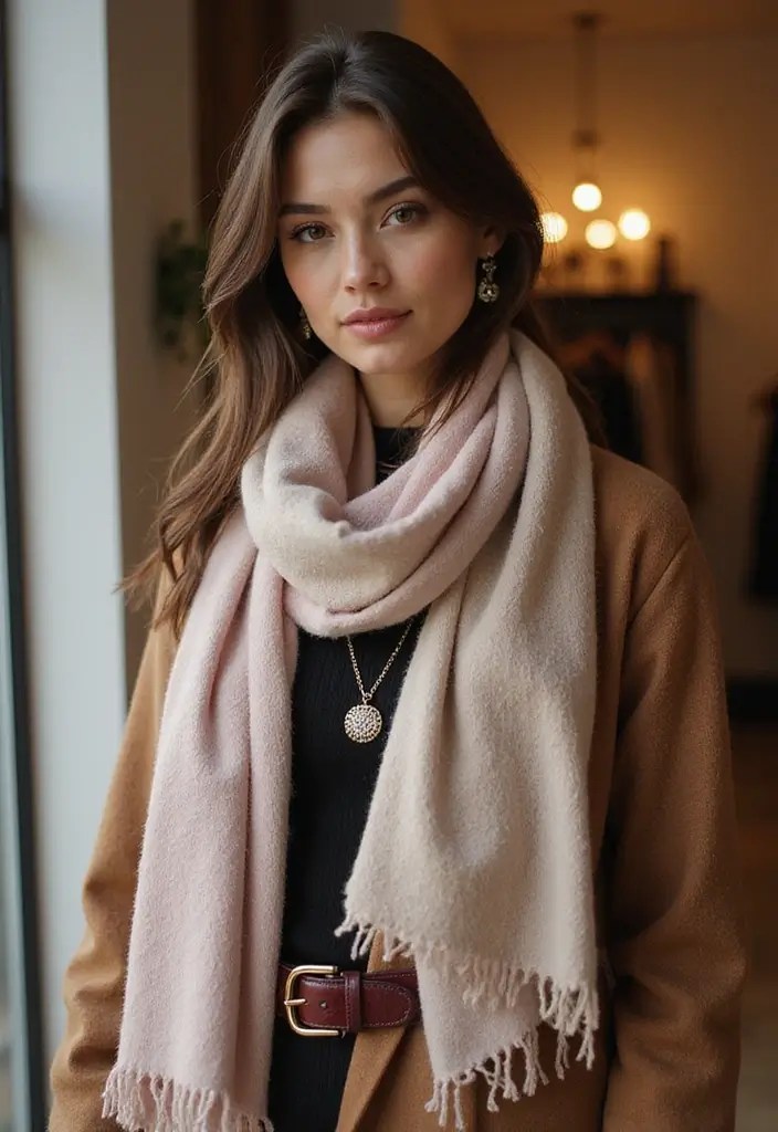 7 Chic Ways to Style a Coat This Winter (Without Looking Bulky) - 6. Accessorize Wisely