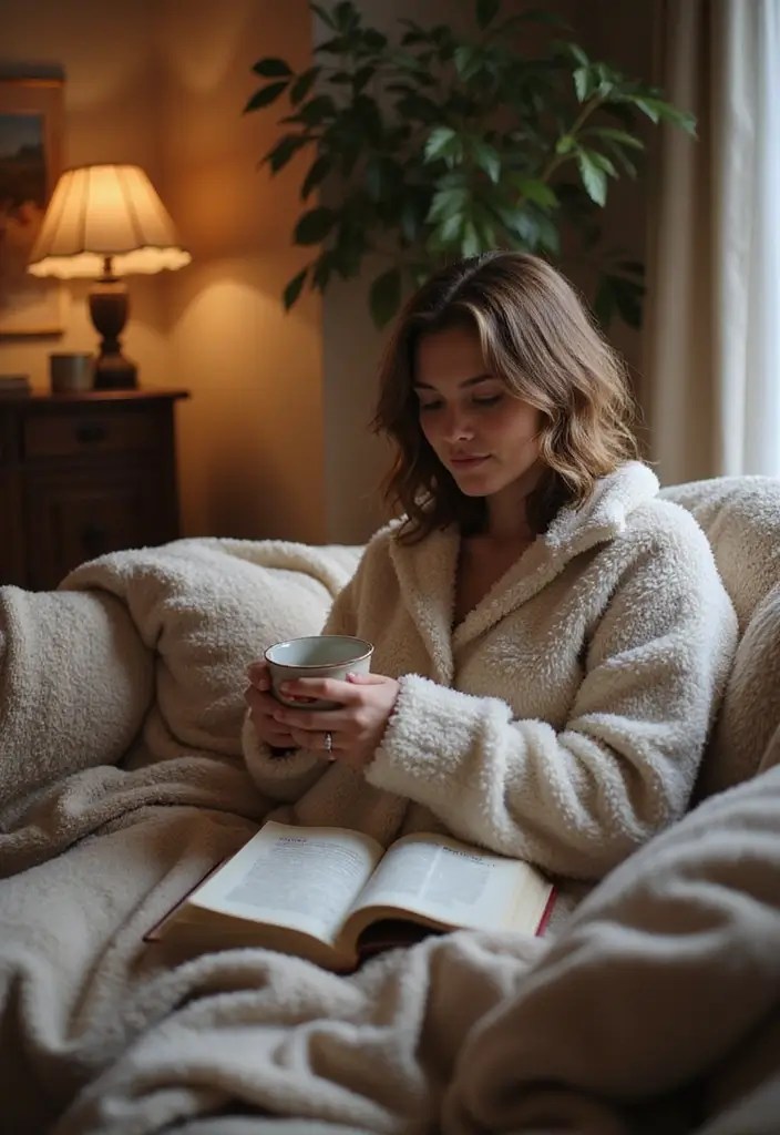 Ultimate DIY Winter Spa Night: Step-by-Step At-Home Rituals for Calm and Glow - Step 7: Cozy Pajamas and Warm Drinks