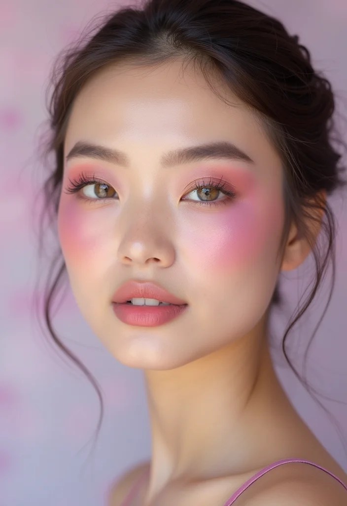 10 Stunning Purple Blush Looks You Need to Try Right Now (Get Ready to Turn Heads!) - 9. Cool Toned Lavender Blend 1