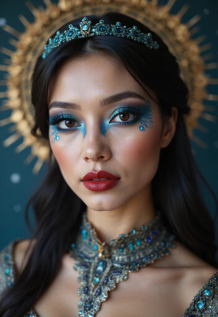 10 Out-of-This-World Alien Makeup Looks You Have to Try (Number 5 Will Shock You!) - 8. Alien Monarch 1