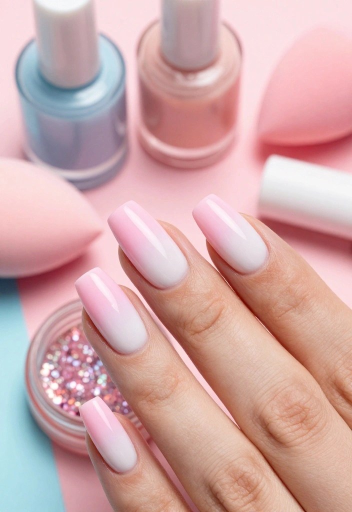 10 Valentine Day Nails with a Twist That'll Make Your Heart Skip a Beat! - 1. Ombre Love 1