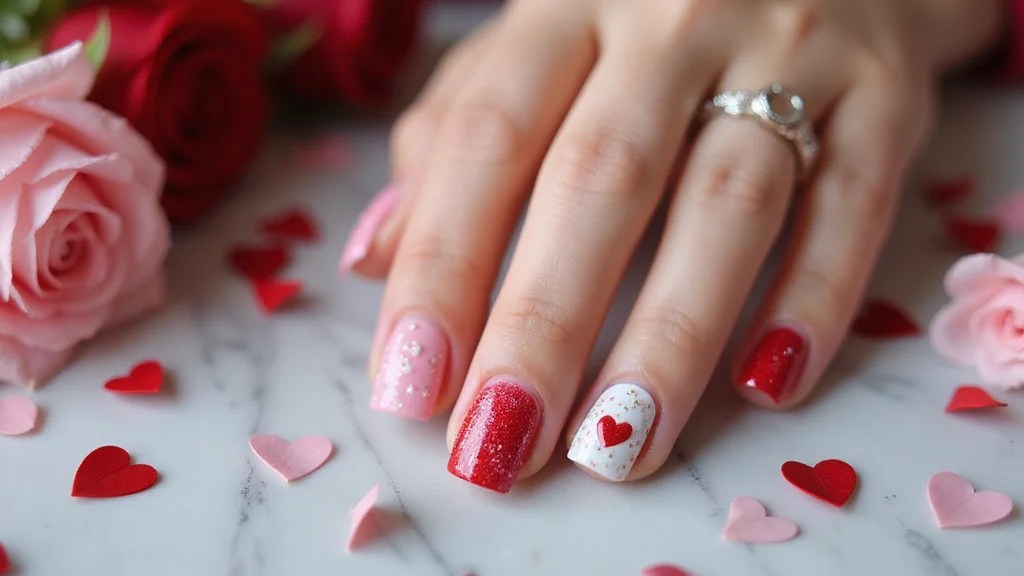 10 Valentine Day Nails with a Twist That'll Make Your Heart Skip a Beat!