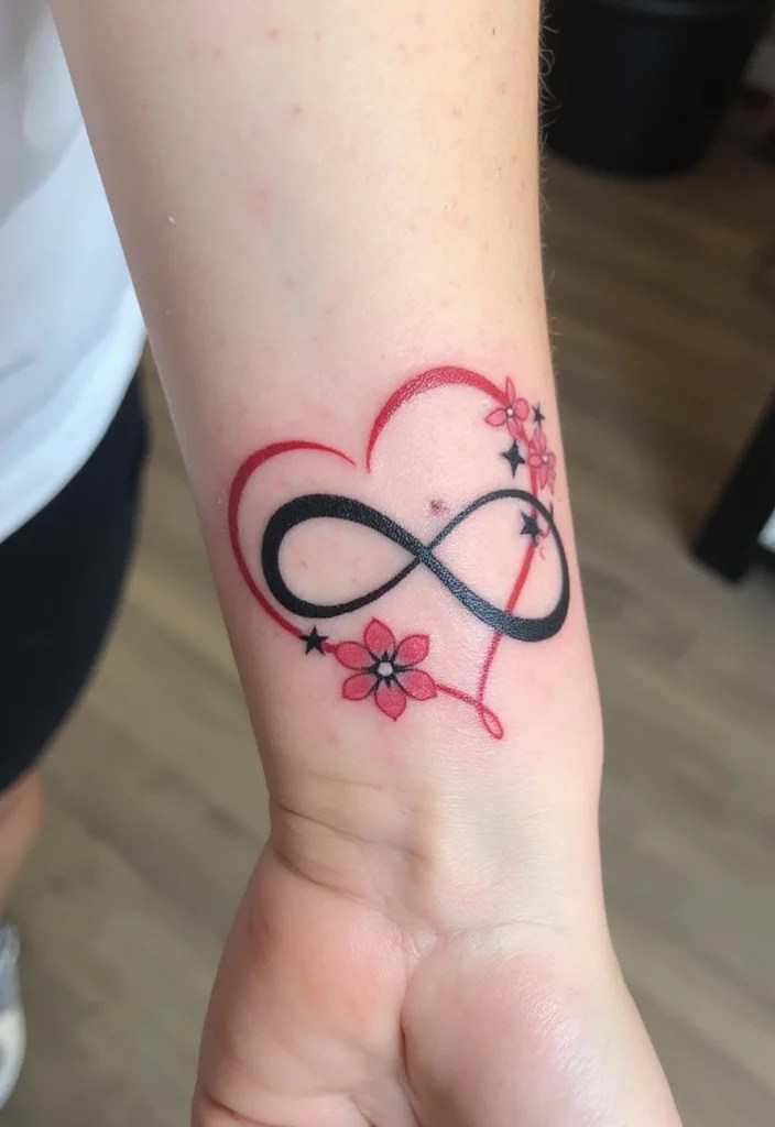 13 Unique Tattoos That Speak to Your Heart Without a Single Word! - 2. The Infinity Heart 1